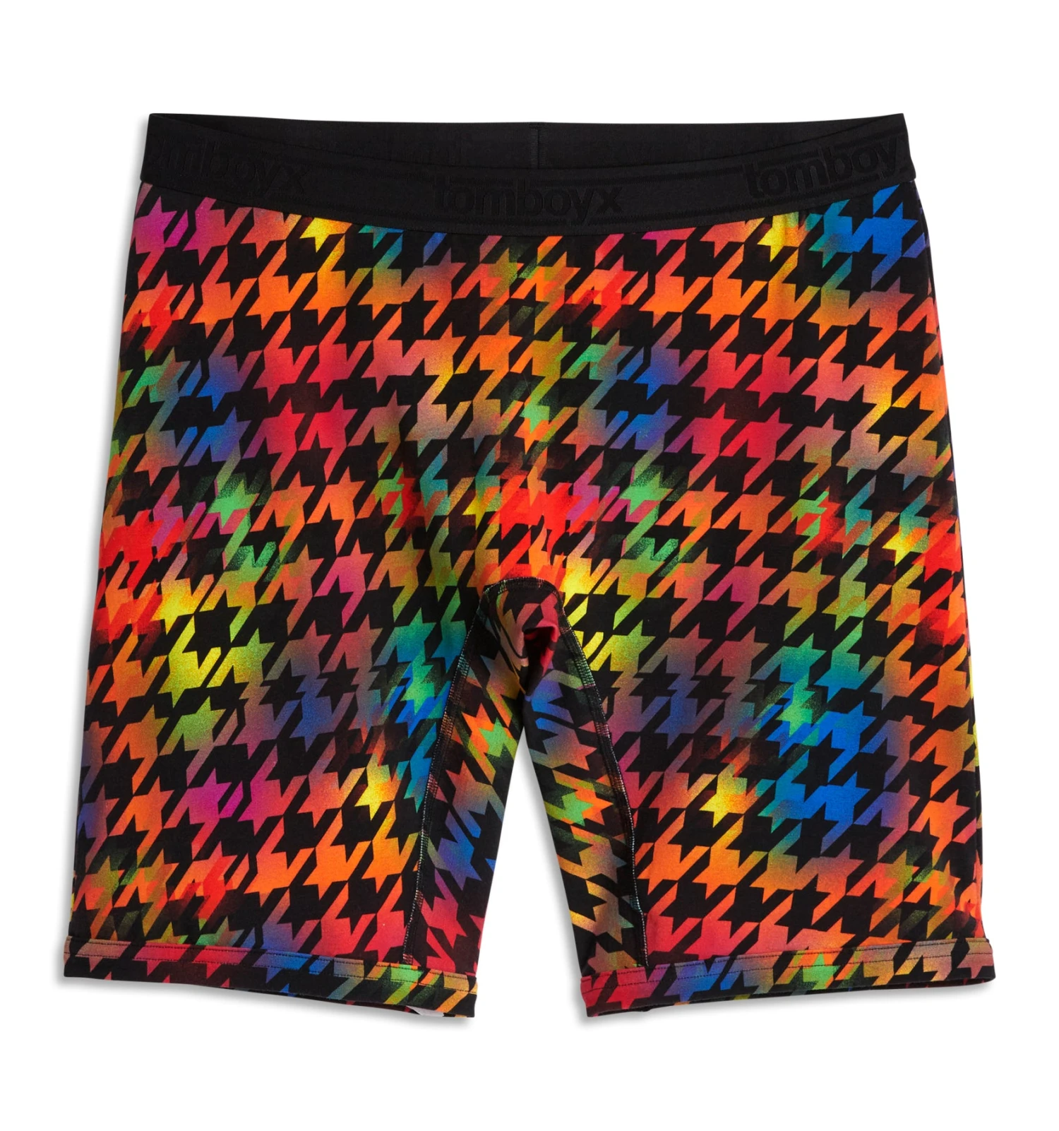 9" Boxer Briefs - Rainbow Houndstooth(9 Boxer Briefs Rainbow Houndstooth) 1 9" Boxer Briefs - Rainbow Houndstooth(9 Boxer Briefs Rainbow Houndstooth)