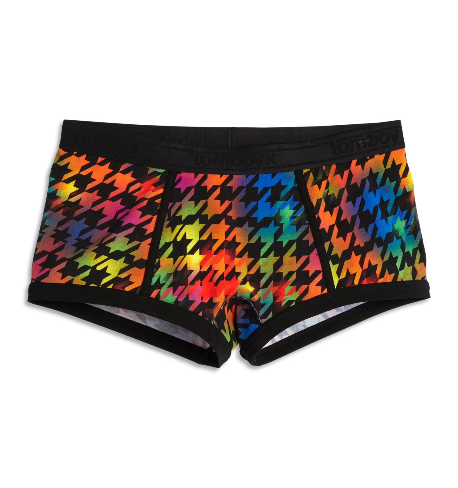 Boy Shorts - Rainbow Houndstooth(Boy Shorts Rainbow Houndstooth) 1 Boy Shorts - Rainbow Houndstooth(Boy Shorts Rainbow Houndstooth)
