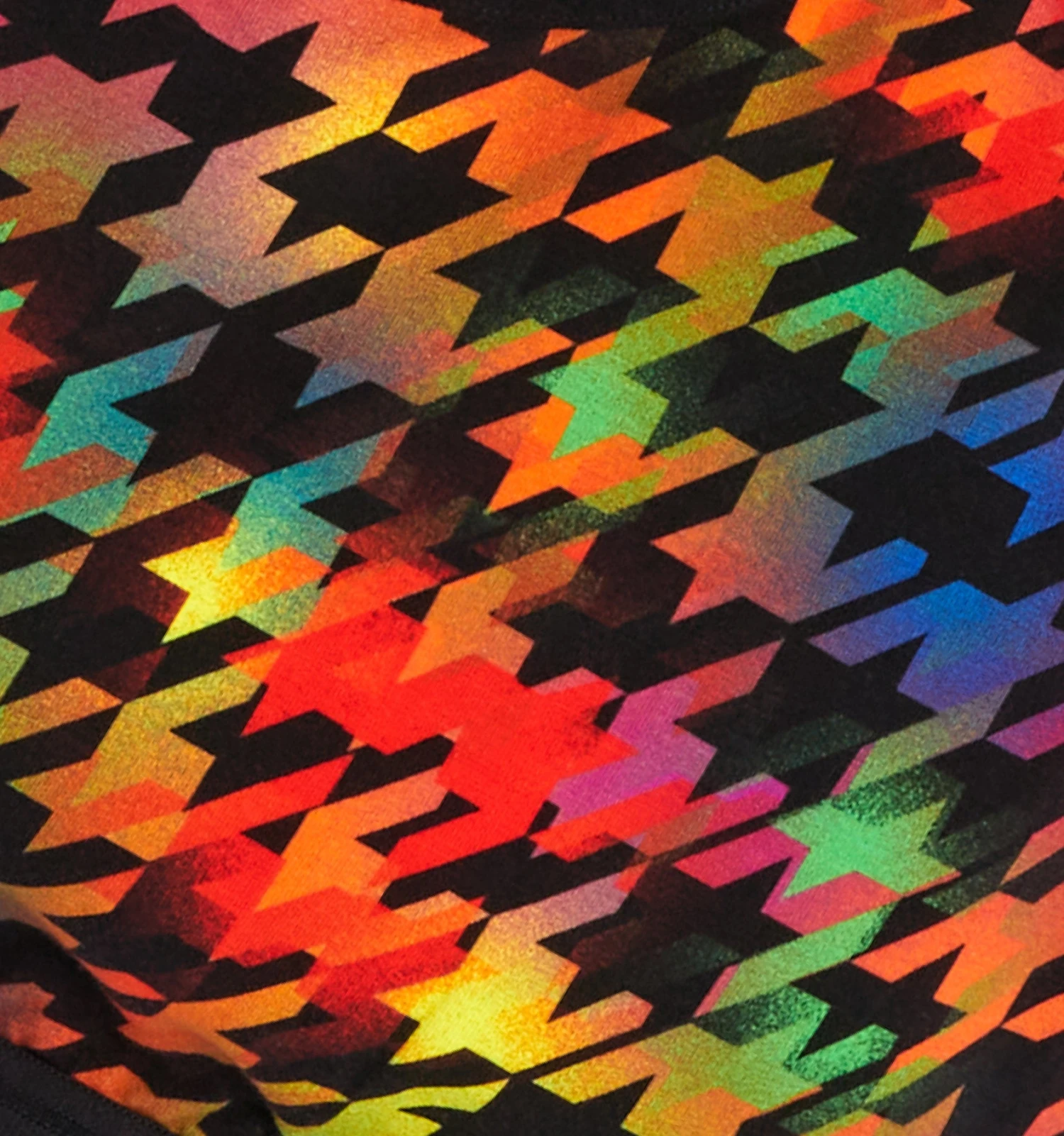 Boy Shorts - Rainbow Houndstooth(Boy Shorts Rainbow Houndstooth) 3 Boy Shorts - Rainbow Houndstooth(Boy Shorts Rainbow Houndstooth) - Image 3