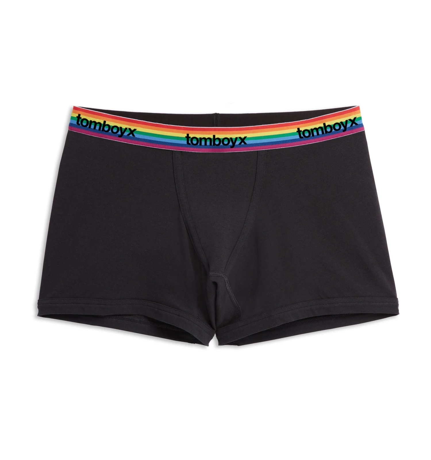 4.5" Trunks - Black Rainbow Logo(4 5 Trunks Rainbow Logo) 2 4.5" Trunks - Black Rainbow Logo(4 5 Trunks Rainbow Logo) - Image 2