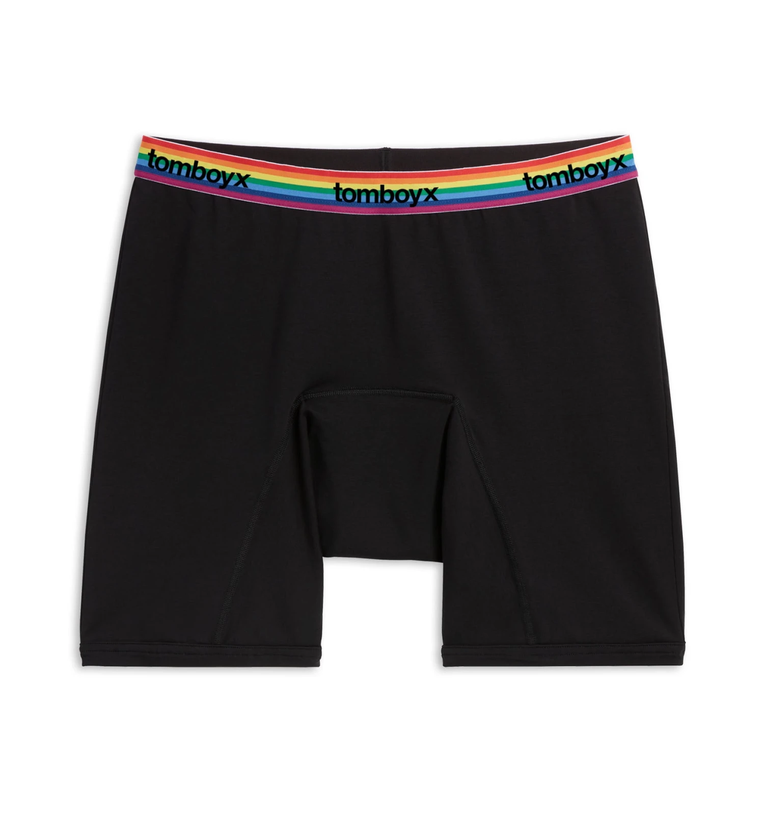 First Line Period 9" Boxer Briefs - Black Rainbow Logo(First Line Period 9 Boxer Briefs Black Rainbow Logo) 1 First Line Period 9" Boxer Briefs - Black Rainbow Logo(First Line Period 9 Boxer Briefs Black Rainbow Logo)