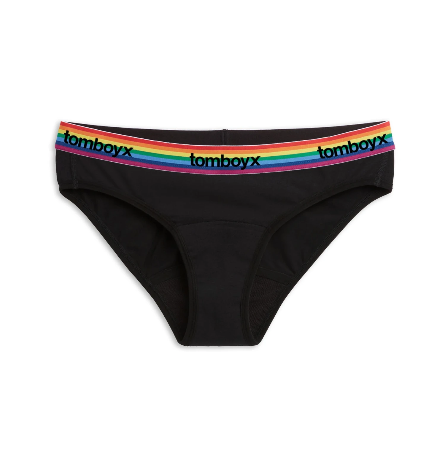 First Line Period Bikini - Black Rainbow Logo(First Line Period Bikini Black Rainbow Logo) 1 First Line Period Bikini - Black Rainbow Logo(First Line Period Bikini Black Rainbow Logo)