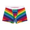 4.5" Trunks - Rainbow Pride Stripes(4 5 Trunks Rainbow Pride Stripes)