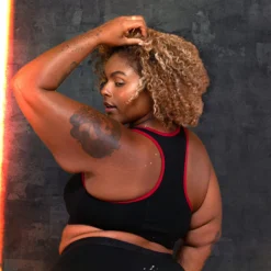 Racerback Soft Bra - Red Edge(Racerback Soft Bra Red Edge) -Tomboyx Underwear Store Red Edge Racerback Soft BraEd3