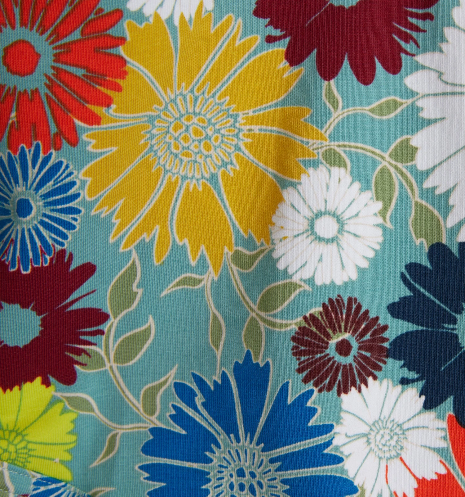 Boy Shorts - Retro Buds(Boy Shorts Retro Buds) 2 Boy Shorts - Retro Buds(Boy Shorts Retro Buds) - Image 2