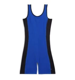 Swim 6" Racerback Unisuit - Royal(Swim 6 Racerback Unisuit Royal) -Tomboyx Underwear Store Royal Swim 6in Racerback Unisuit 1