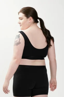 Straight Up Soft Bra - Black(Straight Up Soft Bra Black) -Tomboyx Underwear Store Straight Up Soft Bra X Black OF 4 30ed1d1b f165 4340 b165 4add4f3d198e