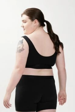 Straight Up Soft Bra - Black X= Rainbow(Straight Up Soft Bra Black X Rainbow) -Tomboyx Underwear Store Straight Up Soft Bra X Black OF 4 b9b62e6b 9842 40c8 83b6 edb4e49a812c