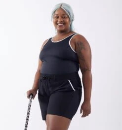 Swim High Tide Tank - Black Novelty(Swim High Tide Tank Black Novelty)