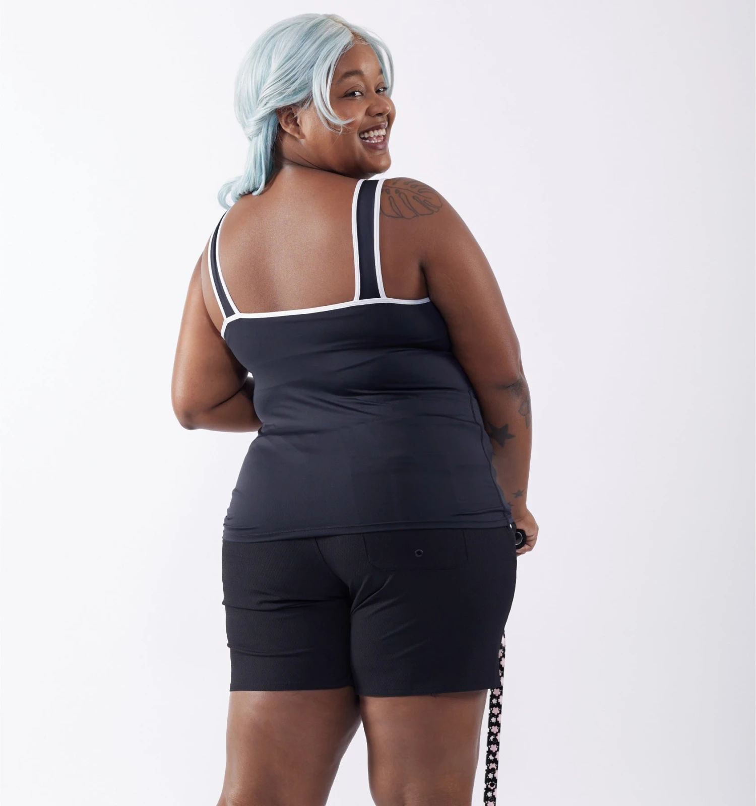 Swim High Tide Tank - Black Novelty(Swim High Tide Tank Black Novelty) 2 Swim High Tide Tank - Black Novelty(Swim High Tide Tank Black Novelty) - Image 2