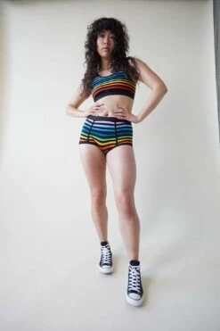 Boy Shorts - Progress Pride Stripes(Boyshort Progress)