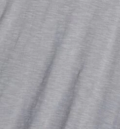 Short Sleeve Jersey Slub Raglan Tee - Ultimate Gray(Short Sleeve Jersey Slub Raglan Tee Ultimate Gray) -Tomboyx Underwear Store Ultimate Gray Jersey Slub Fabric Detail