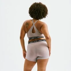 Powermesh 4.5" Trunks - Ultimate Gray(Powermesh 4 5 Trunks Ultimate Gray) -Tomboyx Underwear Store Ultimate Gray Powermesh 4.5in TrunksOF4