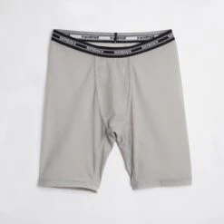 Powermesh 9" Boxer Briefs - Ultimate Gray(Powermesh 9 Boxer Briefs Ultimate Gray) -Tomboyx Underwear Store Ultimate Gray Powermesh 9in Boxer Brief 1