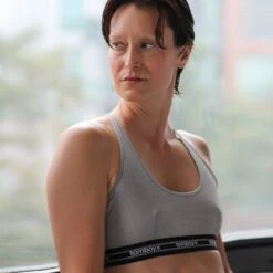 Powermesh Bralette - Ultimate Gray(Powermesh Bralette Ultimate Gray) -Tomboyx Underwear Store Ultimate Gray Powermesh BraletteOF5