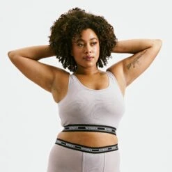 Powermesh Essential Bra - Ultimate Gray(Powermesh Top Ultimate Gray)