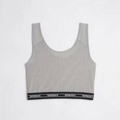Powermesh Essential Bra - Ultimate Gray(Powermesh Top Ultimate Gray) -Tomboyx Underwear Store Ultimate Gray Powermesh Top 1 3b13e55e 23e5 45c4 a75f 7bd05b806ef9