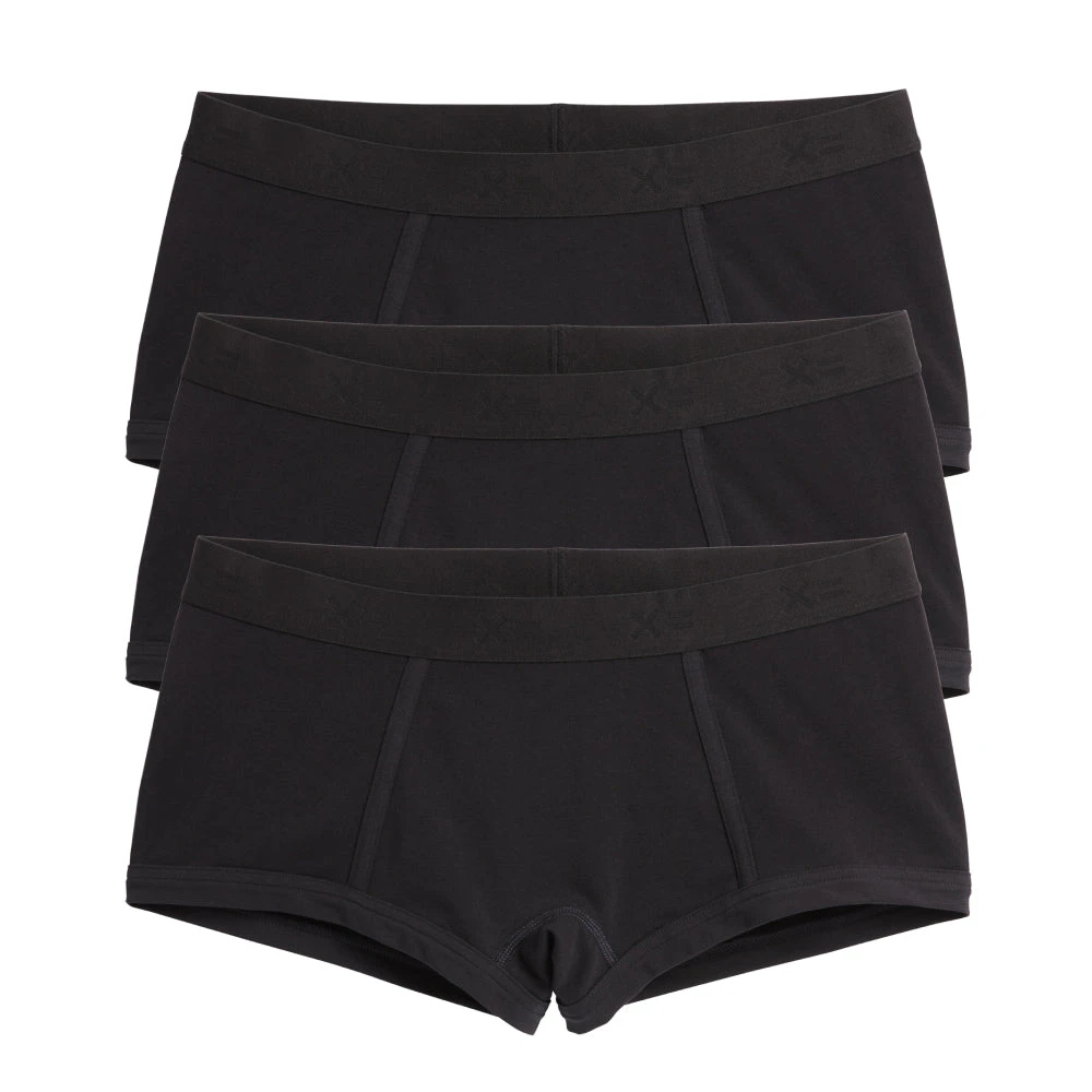 Boy Shorts 3-Pack - X= Black(Boy Shorts 3 Pack X Black) 1 Boy Shorts 3-Pack - X= Black(Boy Shorts 3 Pack X Black)