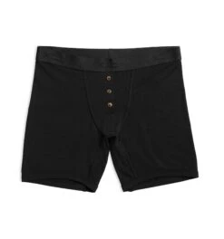 6" Fly Boxer Briefs - TENCEL™ Modal Black(6fly Black)
