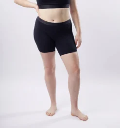 6" No Fly Boxer Briefs - X= Black(6boxer Briefs X Black) -Tomboyx Underwear Store x Black 6in No Fly Boxer Brief On Fig 1 1 1919a030 a375 455f 9c72 7ff93731d60f