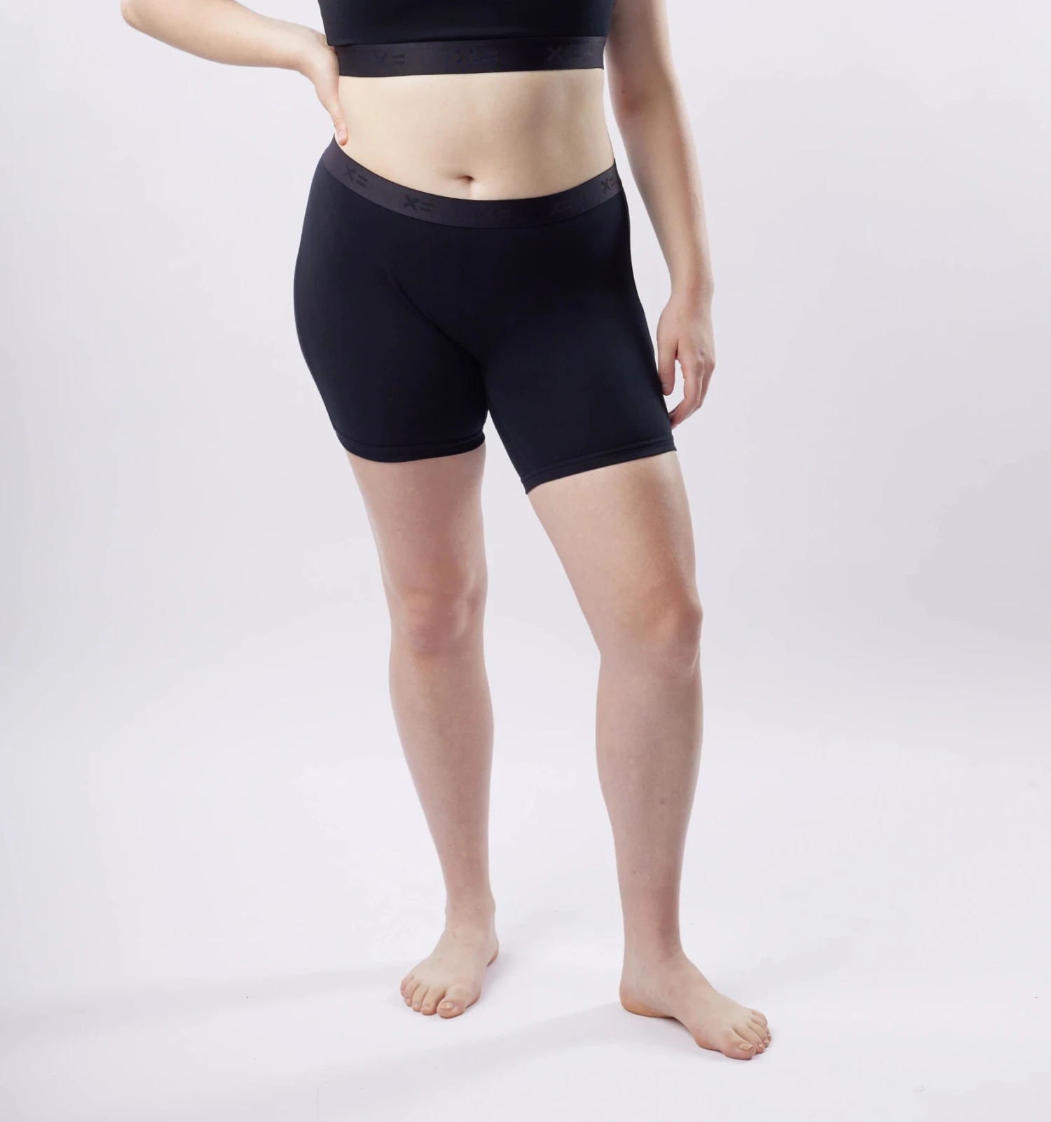 6" No Fly Boxer Briefs - X= Black(6boxer Briefs X Black) - Image 3