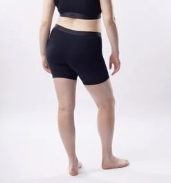 6" No Fly Boxer Briefs - Wavelength(6 No Fly Boxer Briefs Wavelength) -Tomboyx Underwear Store x Black 6in No Fly Boxer Brief On Fig 2 49d905d7 877e 4749 b46b 4e1118582735 1