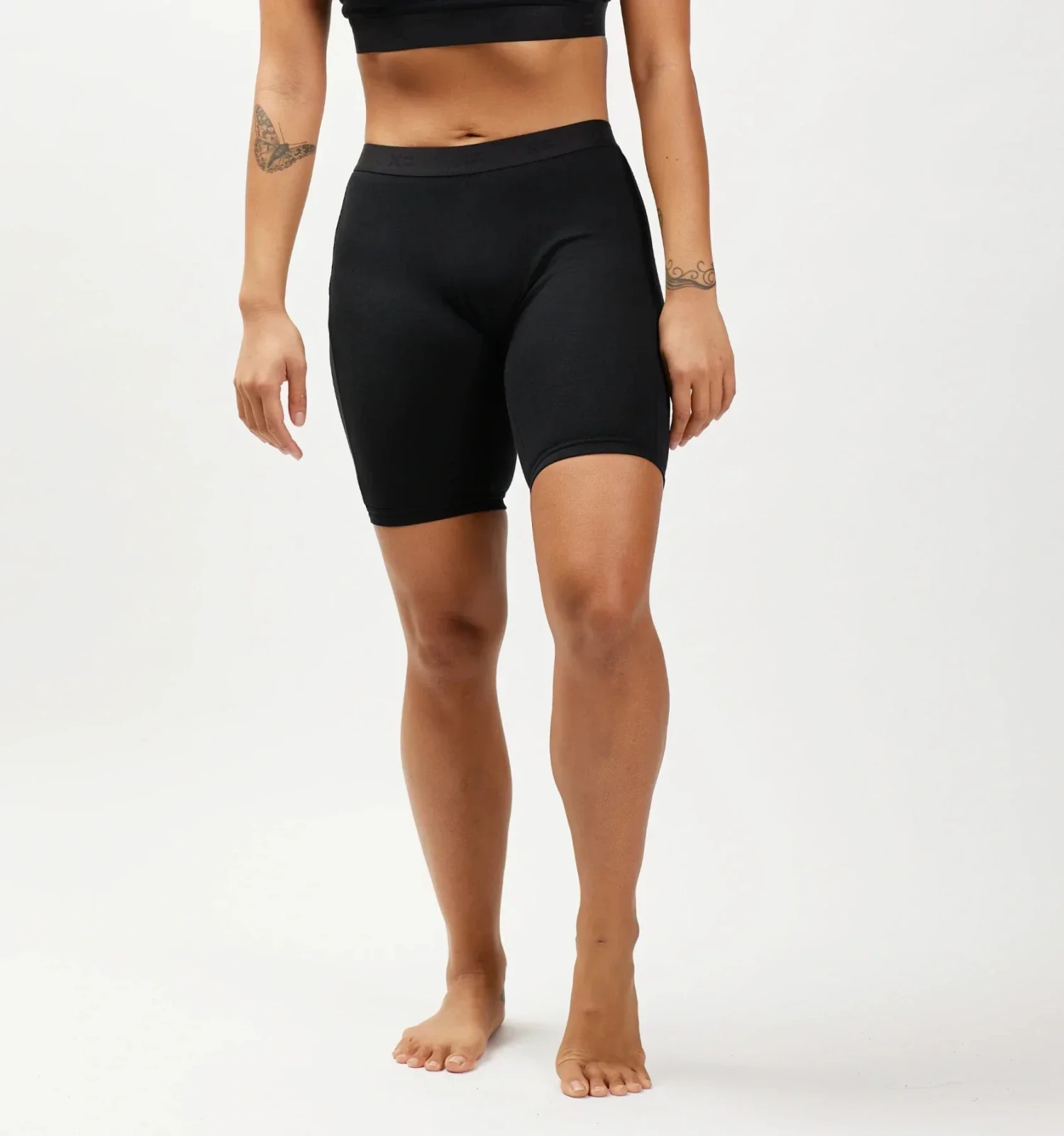 9" Boxer Briefs - Black Logo(9 Boxer Briefs Black Logo V2) 2 9" Boxer Briefs - Black Logo(9 Boxer Briefs Black Logo V2) - Image 2