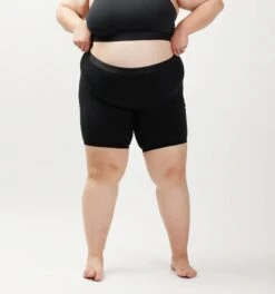 9" Boxer Briefs 3-Pack - Cotton Charcoal Logo(9 Boxer Briefs 3 Pack Cotton Charcoal Logo) -Tomboyx Underwear Store x Black 9in Boxer Briefs On Fig 3 2366b29e 4d2c 4df5 b85b be940f020002