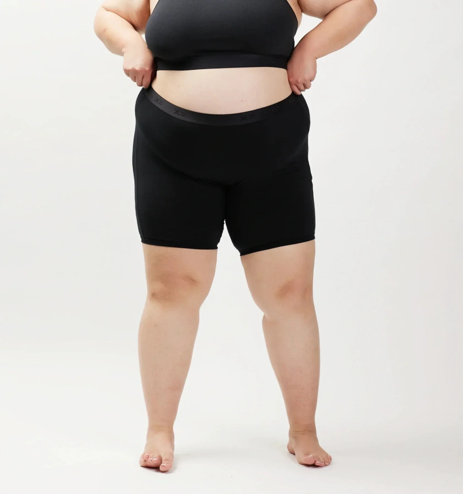 9" Boxer Briefs - Black Logo(9 Boxer Briefs Black Logo V2) 4 9" Boxer Briefs - Black Logo(9 Boxer Briefs Black Logo V2) - Image 4