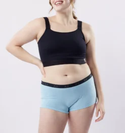 Adjustable Compression Top - Chai(Adjustablecompression Chai) -Tomboyx Underwear Store x Black Adjustable Compression Top On Fig 1 57373816 4812 425d a886 3b5d24067c6a