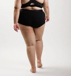 Boy Shorts - X= Black(Boy Shorts X Black) 9 Boy Shorts - X= Black(Boy Shorts X Black) -Tomboyx Underwear Store x Black Boy Short On Fig 4 1