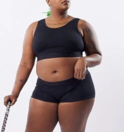 Essentials Soft Bra - Chai(Esb Chai) -Tomboyx Underwear Store x Black Essentials Soft Bra On Fig 3 d7492131 a0c7 4901 9e74 7aafa0363444