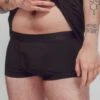Packing Boy Shorts - X= Black(Packing Boy Shorts X Black)