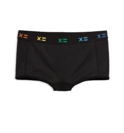 Tucking Boy Shorts - Black X= Rainbow(Tucking Boy Shorts Black X Rainbow)