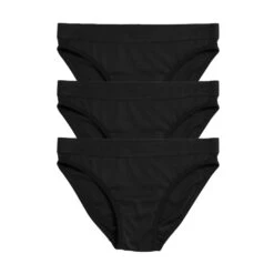 Bikini 3-Pack - Cotton X= Black(Bikini 3 Pack Cotton X Black)